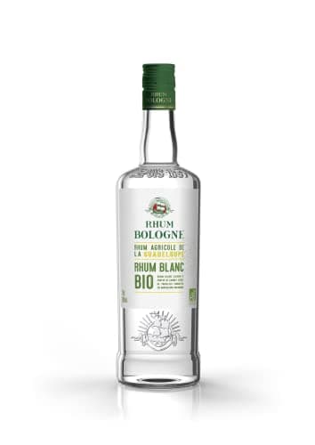 Bologne - Rhum Agricole Blanc bio de la Guadeloupe - 45 % (1 x 0.70L)