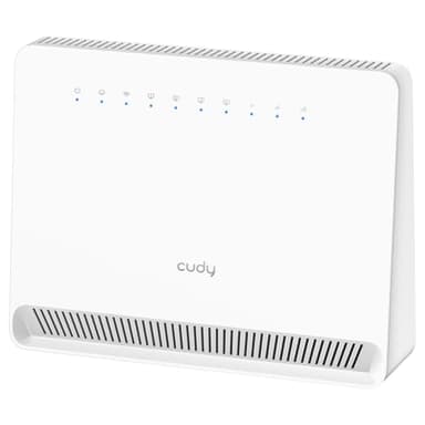 Cudy N300 Modem WiFi Débloqué 4G LTE avec Emplacement pour Carte SIM, 300Mbps, Cat4, Antennes Internes À Gain Élevé, Plug and Play, LT400E