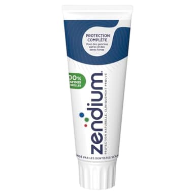 ZENDIUM - Dentifrice Protection Complète - Pour des gencives saines et des dents fortes - Protège & renforce les défenses naturelles de la bouche - 75ml