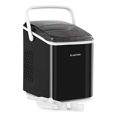 Klarstein Machine a Glacons pour la Maison, Capacité de 2L, Fabrique Rapidement Jusqu'à 12kg de Glacons, Machine a Glaces Petits et Grands Glaçons en Forme de Balles, Autonettoyante, Ice Maker