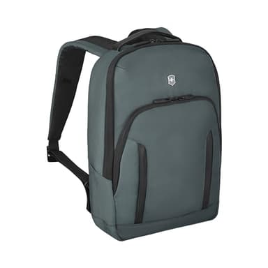 Victorinox Altmont Professional City Laptop Backpack, Sac à Dos pour Ordinateur Portable 14 Pouces/Tablette, Femmes/Hommes, 27 x 15 x 40 cm, Gris/Vert