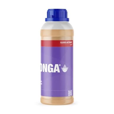 Konga Clever Automat Lessive liquide concentrée au pH neutre, savon à lessive pour machines à laver automatiques, 1 litre - Parfum ambre Breeze