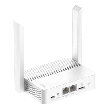 Cudy LT300 Nouveau Routeur WiFi 4G LTE 300 Mbps, Compatible avec Tous Les Opérateurs, MU-MIMO, Aucune Configuration Requise, OpenVPN, WireGuard