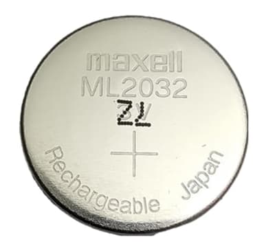 Maxell derKosie® ML2032 Batterie bouton au lithium rechargeable pour claviers etc. ou comme batterie de rechange