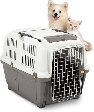 PETGARD Boîte de Transport SKUDO 5 - Pour Animaux de Compagnie - Voyage Pratique Pour Petits Animaux - 79 cm x 58 cm x 65 cm