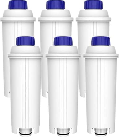 Maxblue Filtre à eau pour machine à café, Remplacement pour De'Longhi® DLSC002, DLS C002, 9310926, SER3017, 5513292811 et machine à café Espresso de ECAM ETAM EC800 EC680 BCO, Certifié TÜV SÜD (6)