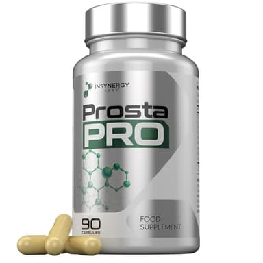 PROSTATE PRO – Complément Homme pour la Prostate – Serenoa Repens (Saw Palmetto/Palmier Nain), Ortie, Zinc – Protection de la Prostate et Confort Urinaire – 90 Gélules Véganes