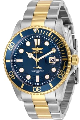 Invicta Pro Diver Montre Homme mouvement à quartz en acier inoxydable - 43mm