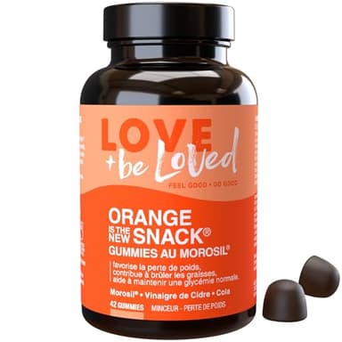 Gummies Morosil® et Vinaigre de Cidre | Minceur, Brûleur de Graisses, Perte de Poids | Efficacité Prouvée | 42 Gommes Végan | Love and be Loved (Lot de 1)