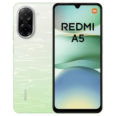 Xiaomi Smartphone Redmi A5-3 Go+64 Go, écran HD+ 6,53", Batterie 5000 mAh, Android 13 Go Edition, Double SIM - Vert