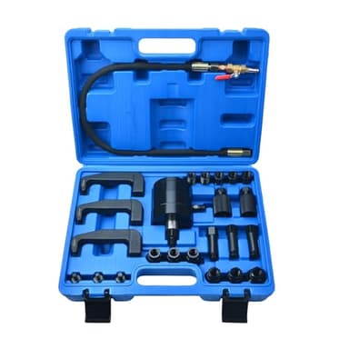 Zoomtools 24 pièces Extracteur d'injecteur Diesel, Diesel injecteurs pneumatiques, avec 3 pièces Outils d'extension pour extraire l'injecteur inférieur