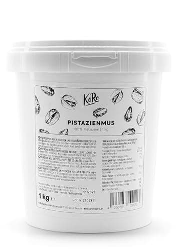 KoRo Purée de Pistaches 1 kg - 100% Pure & Naturelle, Sans Sucre ni Additifs, Onctueuse & Gourmande, Idéale à Tartiner, en Pâtisserie et en Cuisine