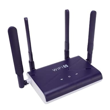 Dpofirs Routeur de Jeu WiFi 6, Routeur 4G 5G LTE avec Fente de Carte SIM jusqu'à 32 Appareils, Adaptateur Réseau sans Fil à Haute Vitesse de 300 Mbps pour Ordinateur Portable PC