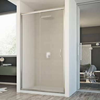 Porte paroi douche 140 CM H198 mod. Young 1 Porte Opaque