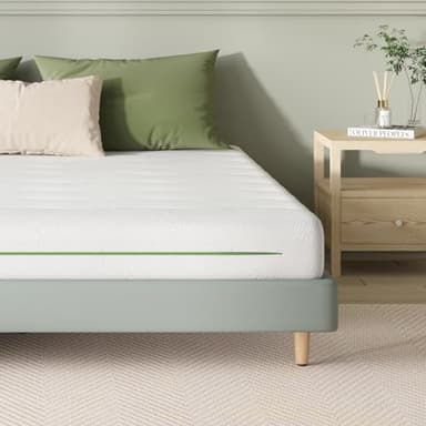 Novilla Matelas 80x200, Matelas en Mousse en Matériau Bambou, Épaisseur 14cm, Certifié Sûr et Fiable par CertiPUR-US et Oeko-TEX, Démontable et Lavable, Tissu Doux pour La Peau, Soutien Confortable