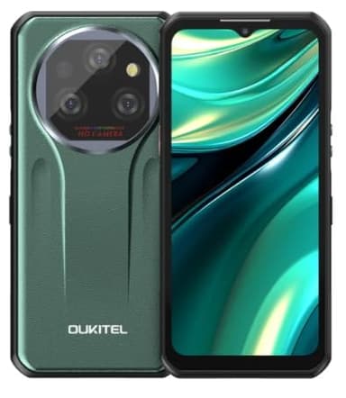 QZDTRADE WP39 5G Smartphone Robuste 24GB(6+18)+256GB 6.60" FHD+ 64MP caméra 11000mAh téléphone cellulaire Android 14
