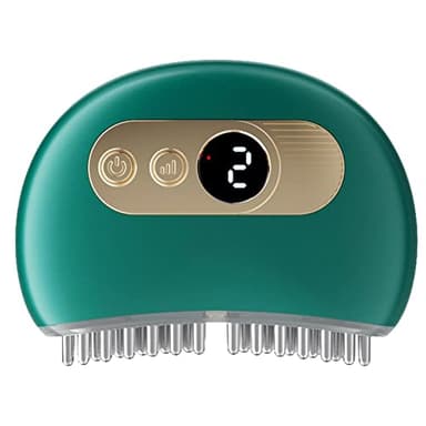 Masseur électrique pour Cuir chevelu,Massage Portable Gua Sha avec 4 Modes - Massager du Cuir Levage EMS pour Outils réduction du Stress Povanjer