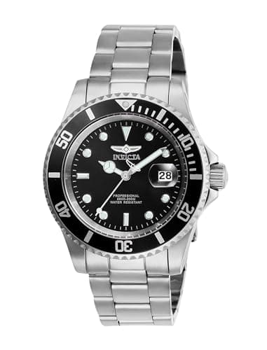 Invicta Pro Diver Montre Homme mouvement à quartz en acier inoxydable - 40mm