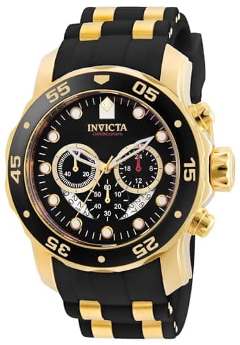 Invicta Pro Diver Montre Homme mouvement à quartz en acier inoxydable - 48mm