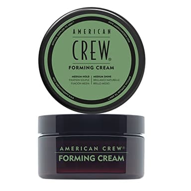 American Crew - Forming Cream - Cire Cheveux Homme - Crème Cheveux - Produit Coiffant Fixation et Brillance Moyenne - Tous Types de Cheveux - Cire Coiffante Formule Professionnelle - 85 g