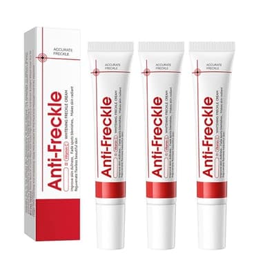 Lot de 3 crèmes blanchissantes pour le visage, crème éclaircissante contre les taches brunes dans les crèmes pigmentaires du visage, crème éclaircissante pour taches de rousseur