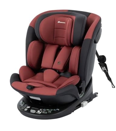 Bebeconfort RevolveFix 360 i-Size, Siège Auto Pivotant 360, 0-12 Ans, 40-150 cm, Siège Auto ISOFIX, Top Tether, Rotation 360, 6 Positions Inclinaison, 12 Positions Appui-tête, Dual Red