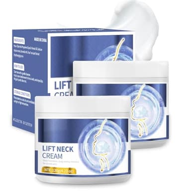 Creme Raffermissante et Liftante Pour Le Cou,Crème Double Menton,Firming Neck Cream, Réducteur à Double Menton,Creme Lifting Massage À Doubles,Anti Ride Pour Peau Affaissée, Soins Pour Le Cou (2)