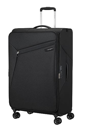 Samsonite Litebeam - Spinner L, valise extensible, 77 cm, 103/111 L, noir (noir)