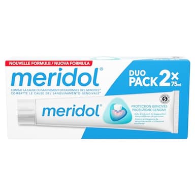 Méridol Dentifrice Lot de 2 x 75 ml