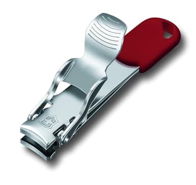 Victorinox coupe-ongles petit, pince à ongles, acier inoxydable, pour les ongles des pieds et des mains, professionnel, manucure, pédicure, rouge