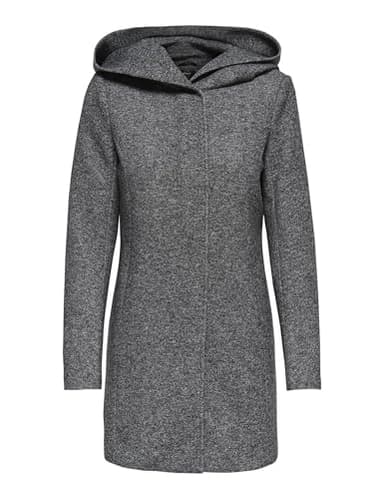 ONLY Manteau ONLSEDONA Manteau Dark Grey Melange l Dark Grey Melange l