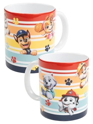 United Labels Paw Patrol Tasse - Stripes Tasse à café Tasse à café en céramique 320 ml
