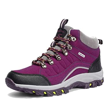 Ybberik Bottes de Randonnée Pour Femmes Imperméables Antidérapantes Escalade Trekking Baskets Bottines D'Extérieur Chaussures de Randonnée