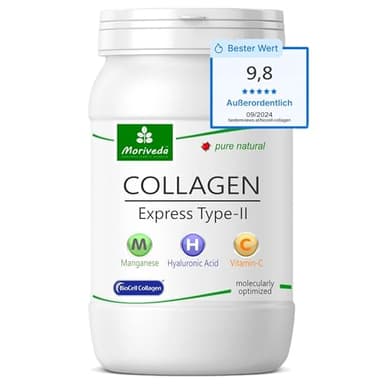 Capsules Collagen Express ou Biocell Collagen® (avec collagène II, acide hyaluronique, vitamine C et manganèse) 1 000 mg de collagène par NP-Vital (60 Collagen Express capsules)