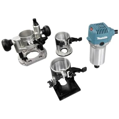Affleureuse Défonceuse Multifonctions 710 W Ø 8 mm - MAKITA RT0702CX2J