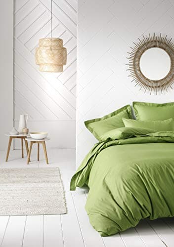 Today Drap Housse Vert Bambou 90 x 190 cm