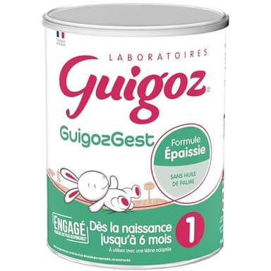 GUIGOZ GUIGOZGest 1 Lait bébé en poudre 1er âge - de 0 à 6 mois - Boîte de 830g