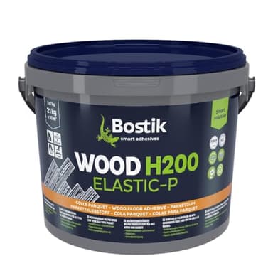 Bostik- Colle Parquet Wood H200- Colle Hybride Haute Performance Pour Tout Type De Parquet Et Sol Chauffant- Seau De 21Kg