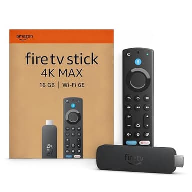 Amazon Fire TV Stick 4K Max (Nouvelle génération), Appareil de streaming avec fonctionnalité Écran dynamique et prenant en charge le Wi-Fi 6E