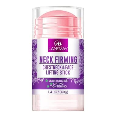 Crème raffermissante pour le cou et le décolleté, crème naturelle pour le cou avec rouleau rafraîchissant, crème raffermissante et lifting pour la nuque, lisse les rides, raffermit et soulève la peau