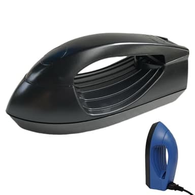 Fer à Repasser Révolutionnaire, 2025 Fer à Repasser Révolutionnaire Eau Sel, Repassage express, partout avec vous (noir)