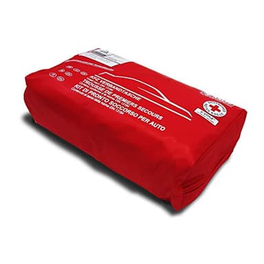 4R Quattroerre.it 16056 Trousse de Premiers Secours Homologuée Norme DIN 13167 pour Voiture
