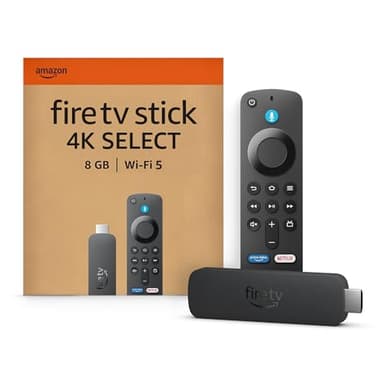 Amazon Fire TV Stick 4K Select (nouvelle génération) : découvrez le streaming en 4K, regardez des centaines de milliers de films et d'épisodes TV, et accédez à la TV en direct et gratuite