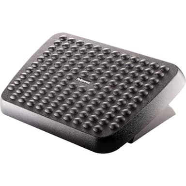 Fellowes Repose-pieds Standard, 2 inclinaisons possibles, surface massante, noir
