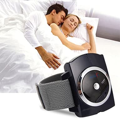 Eljeczt Infrarouge Lointain Anti-ronflement Smart Snore Stopper Watch Montre Anti Ronflement Apnée du Sommeil Snore Stopper Bracelet pour Une Respiration Facile Smart Snore Stopper