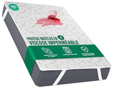Utopia Bedding Protège Matelas 140 x 190 x 30 cm Imperméable, Viscose Douce, 4 Coins Elastiques, Certifié Oeko TEX, Alèse Drap Housse, Matelas Couvre, Respirant
