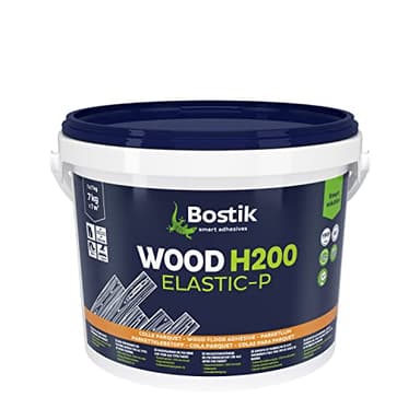 Bostik- Colle Parquet Wood H200- Colle Hybride Haute Performance Pour Tout Type De Parquet Et Sol Chauffant- Seau De 7Kg