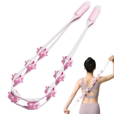 Appareil de massage du dos | Réducteur de graisse portable manuel pour le dos et les parties du corps | Appareil de fitness pour sculpter le corps des jambes, du ventre, de la taille, des épaules, du