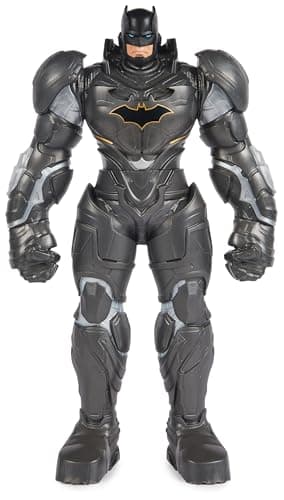 DC Comics - Figurine Batman 30 Cm Giant Series - Batman Figurine Articulée - Revivez Les Aventures De L'homme Masqué - Créez Vos Propres Combats Contre L'ennemi - Super Héros - Jouet Enfant 3 Ans Et +