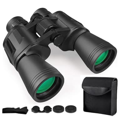 Sevitini 12 x 50 Jumelles, Jumelle pour Adultes, Jumelles puissantes, avec BAK4 Prism FMC lentille, Jumelle pour Observation des Oiseaux, Chasse, Football, Voyage